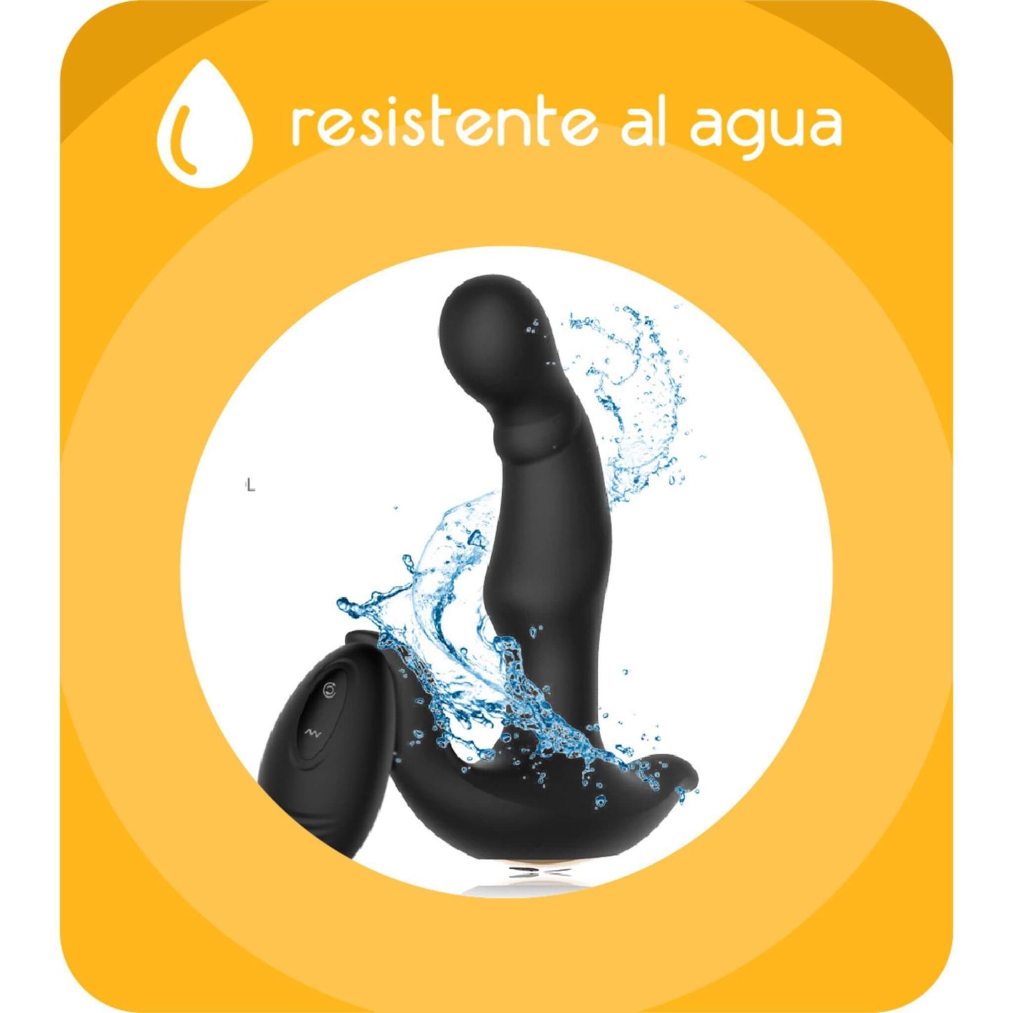 Vibrador Anal Masaje Prostata a Distancia Resistente al Agua