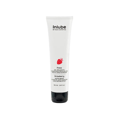 Lubricante intimo a base de agua sabor fresa