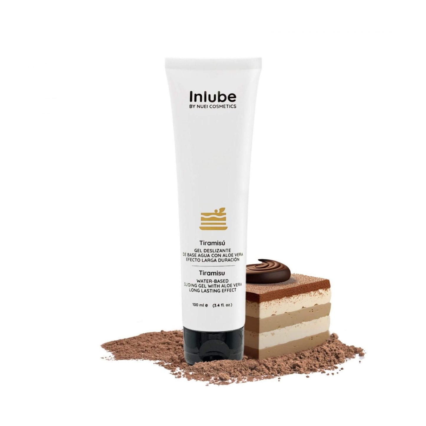 INLUBE LUBRICANTE DE SABOR TIRAMISÚ BASE AGUA