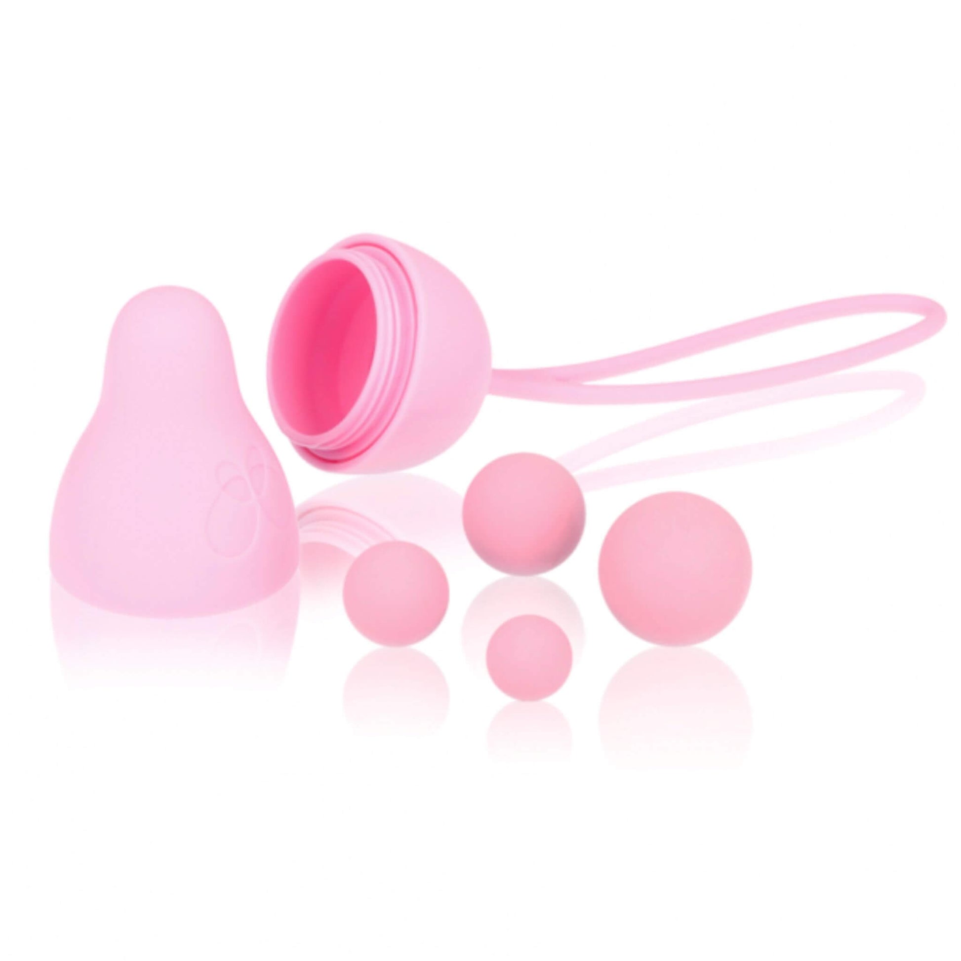 Bolas Chinas Suelo Pelvico Peso Intercambiable Rosa