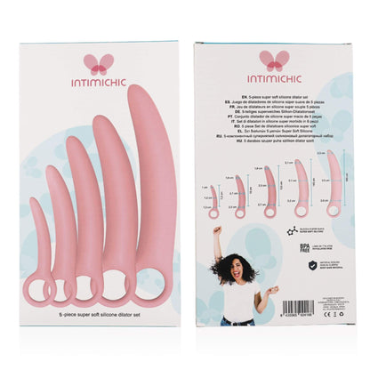 Set Dilatador Vaginal Silicona Empaque