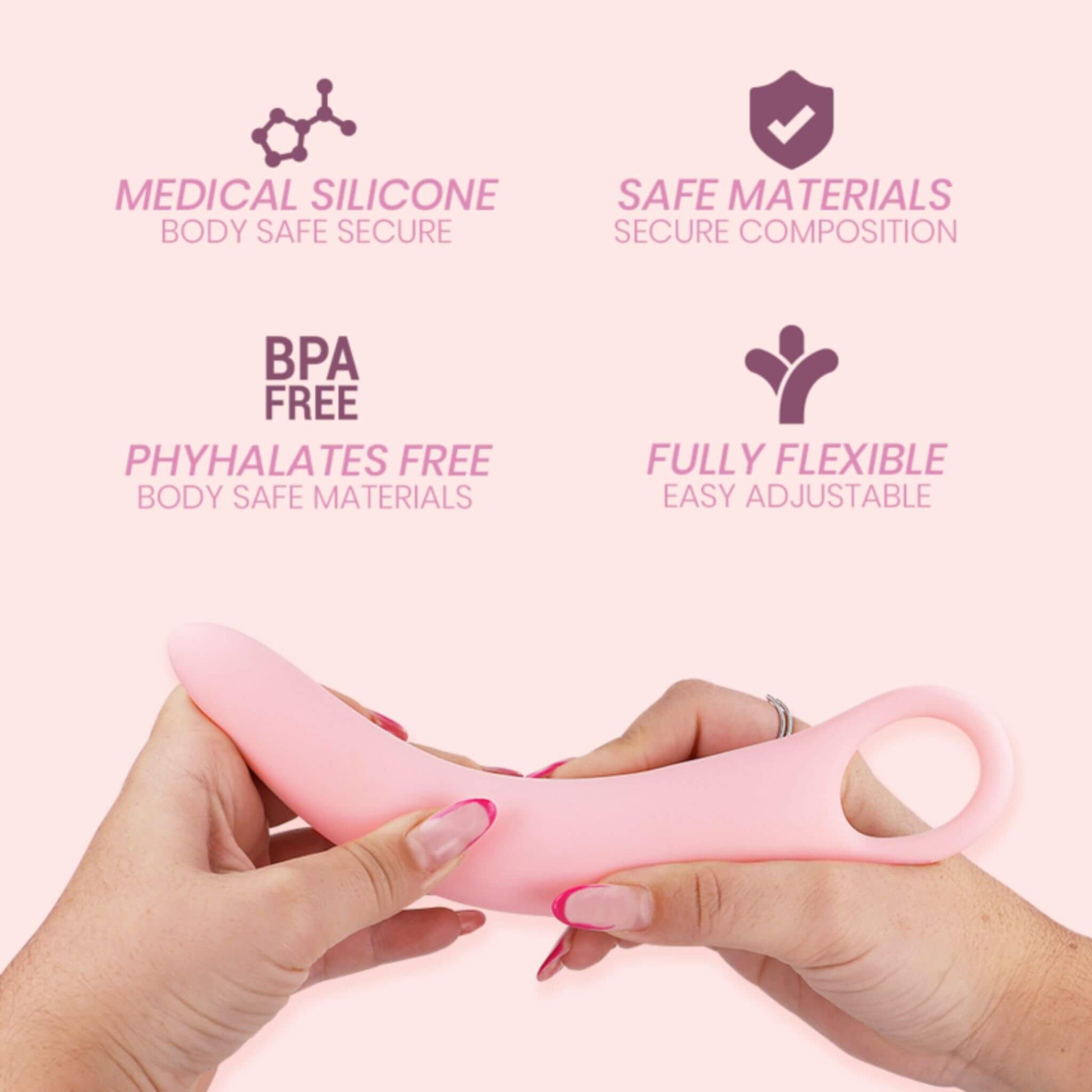 Set Dilatador Vaginal Silicona Flexible