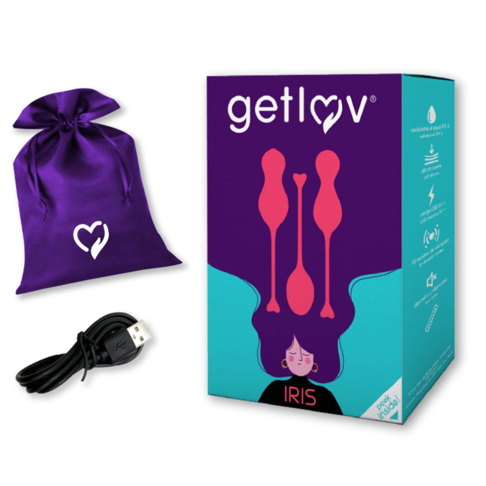 Bolas Chinas Suelo Pelvico Vibrador a Distancia Empaque