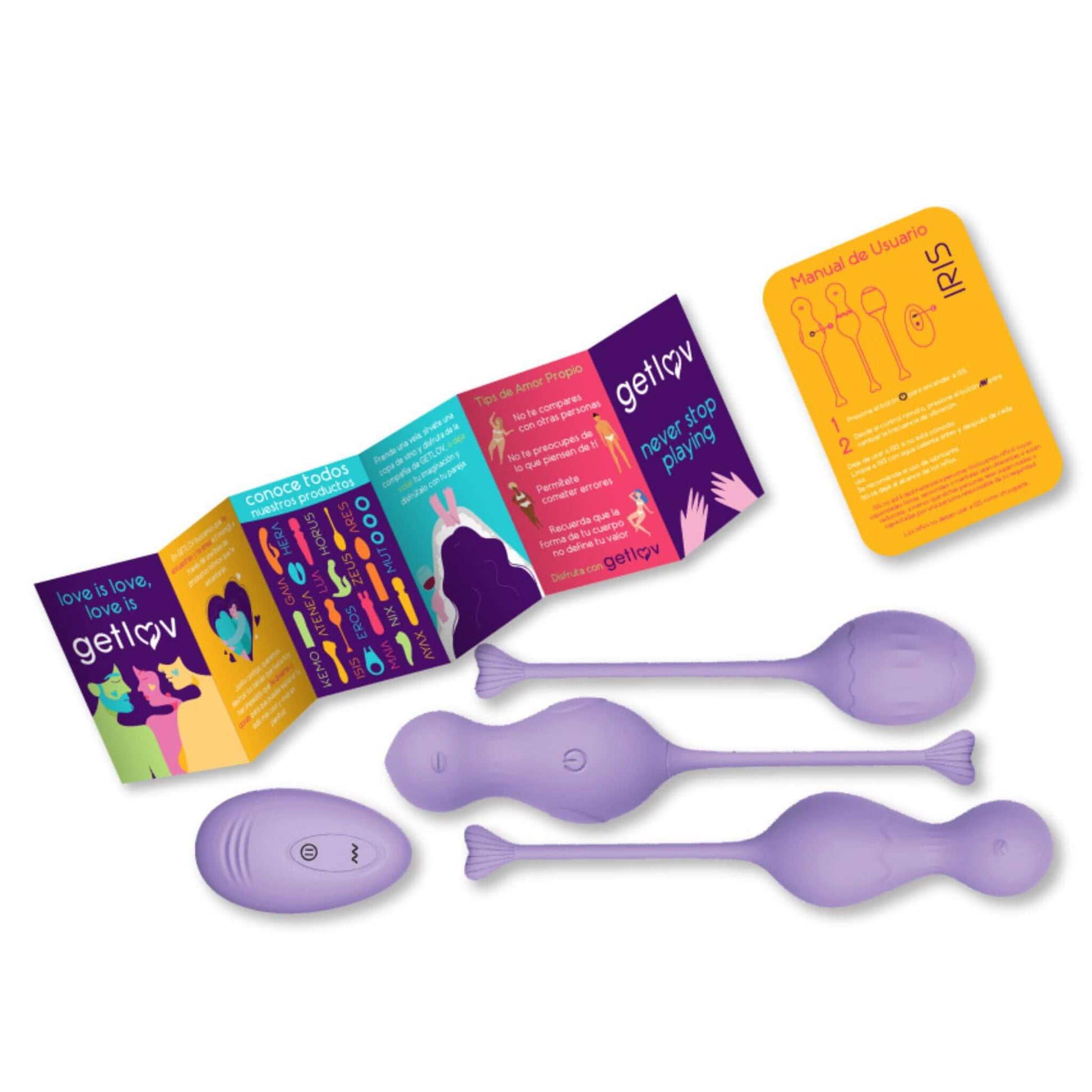 Bolas Chinas Suelo Pelvico Vibrador a Distancia Folleto
