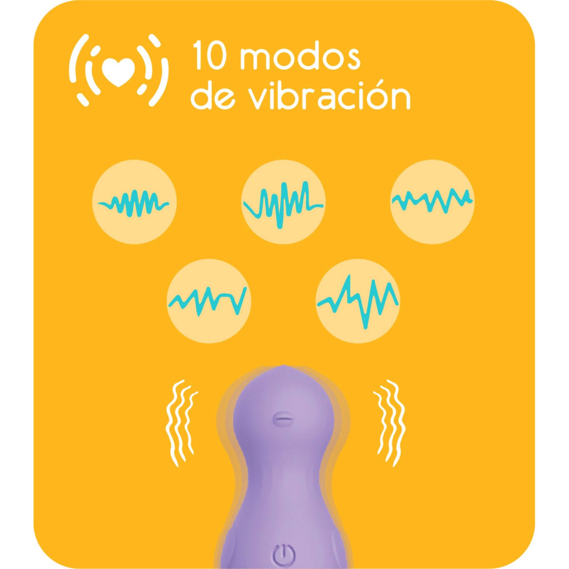 Bolas Chinas Suelo Pelvico Vibrador a distancia 10 Modos Vibración
