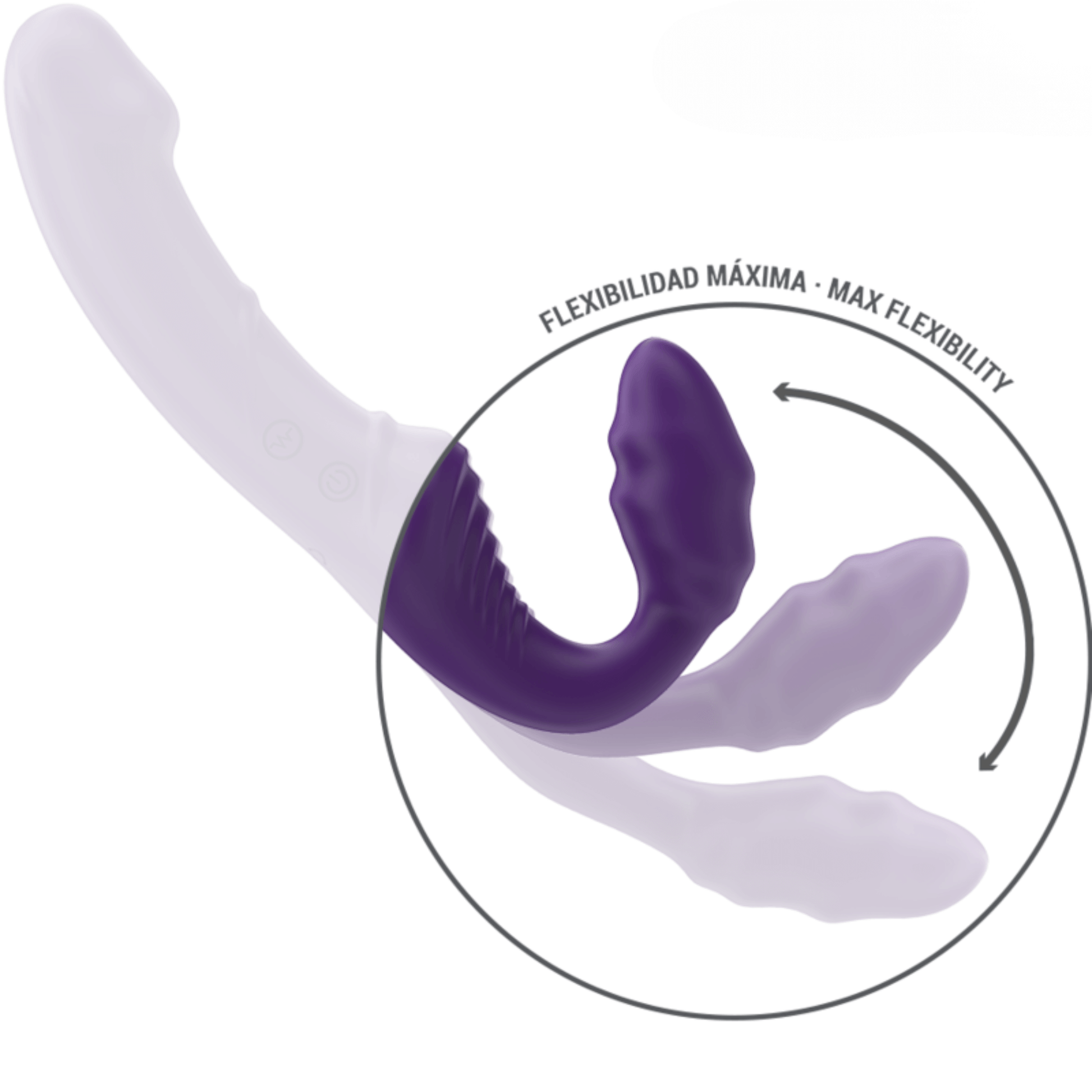vibrador doble para parejas, sustituye tu arnés o strap-on