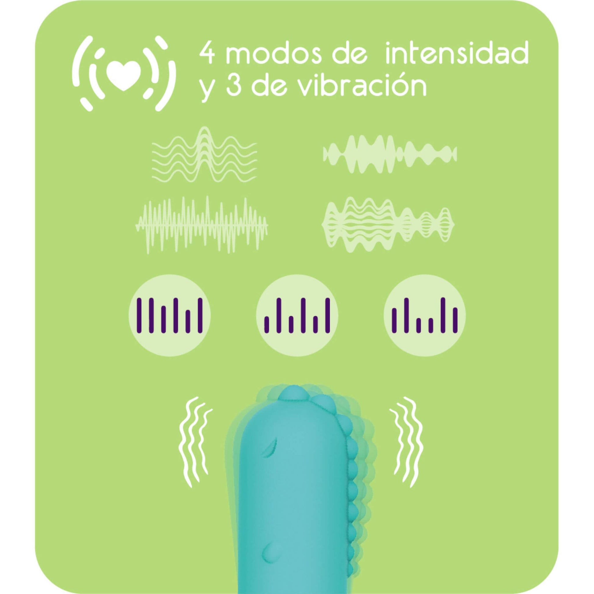 Bala Vibradora Consolador Modos Vibración