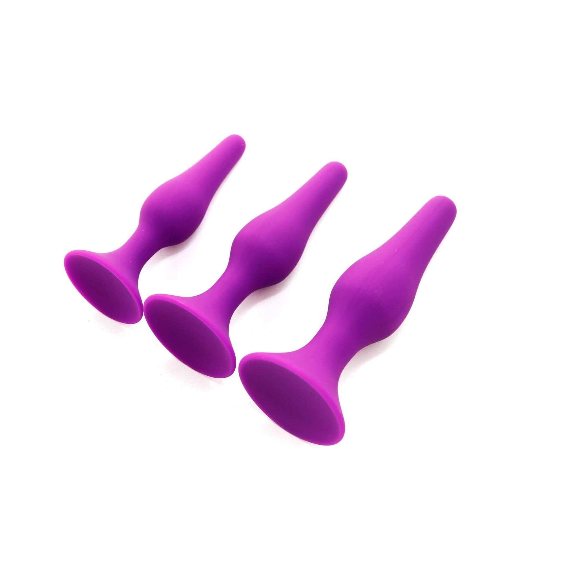 Kit Plug Anal Silicona