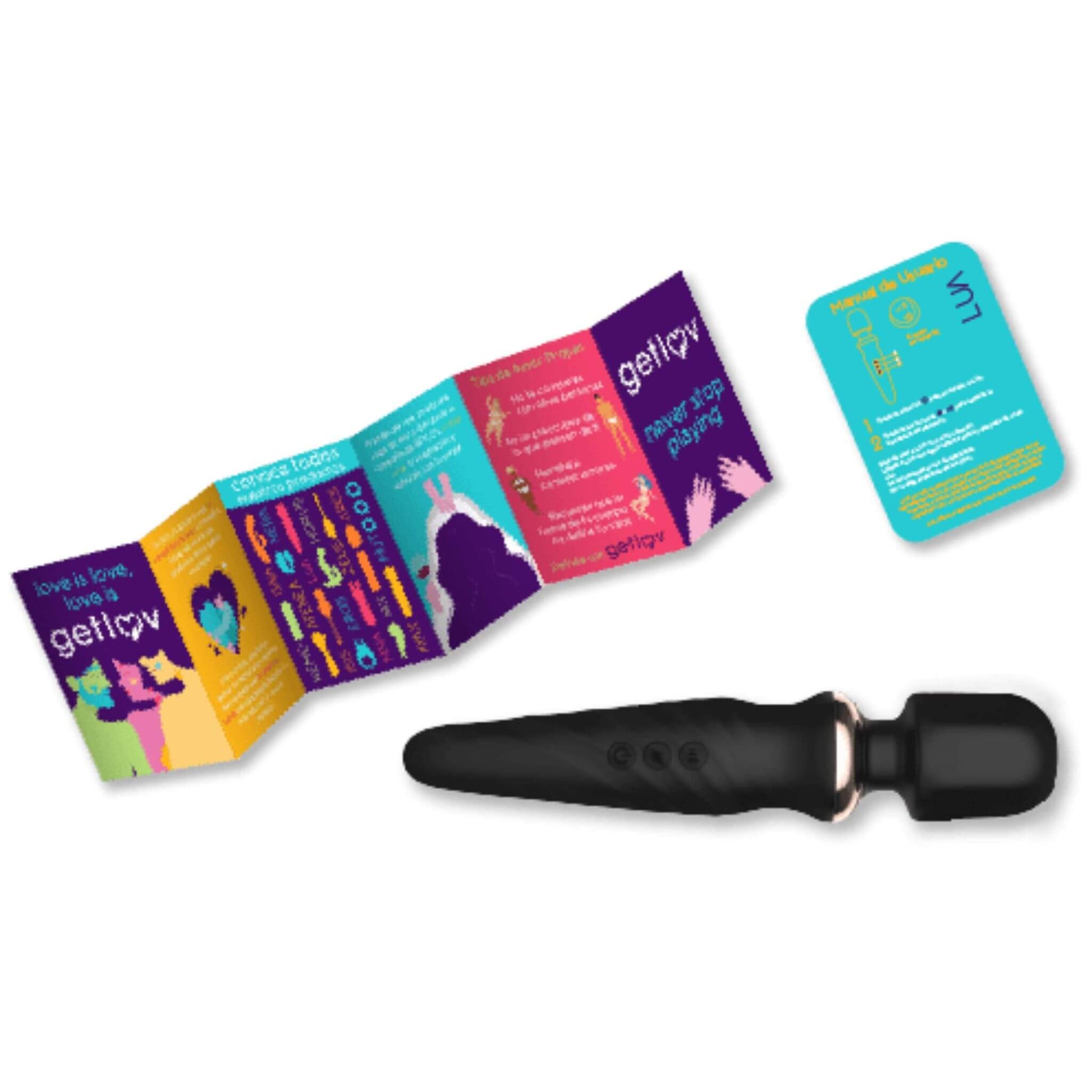 Vibrador Masajeador Clitoris Microfono Folleto