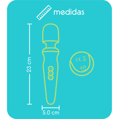 Vibrador Masajeador Clitoris Microfono Medidas