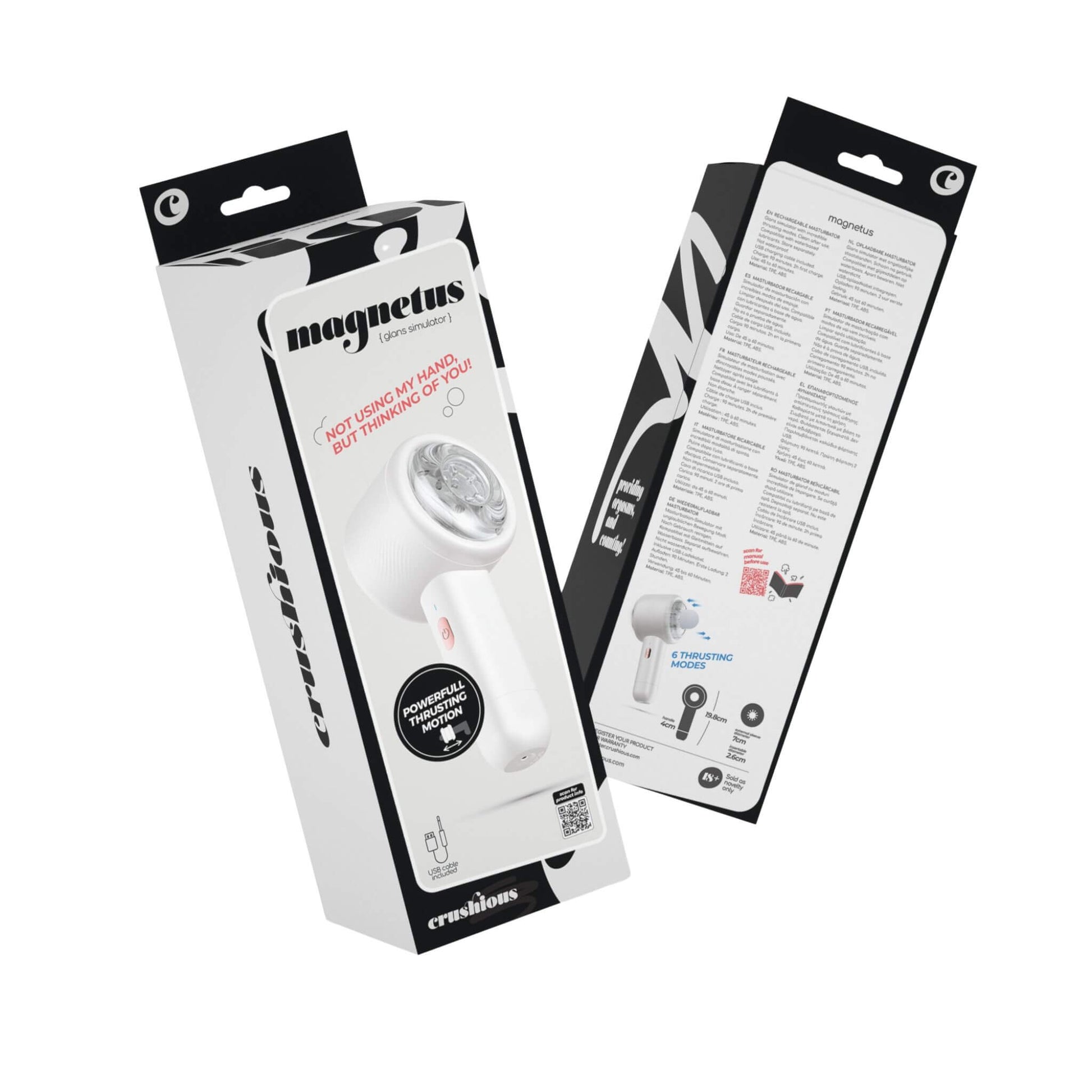 Masturbador masculino hombre automatico empaque