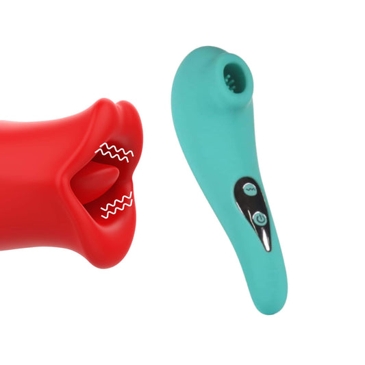 pack de succionador de clítoris con simulador de sexo oral