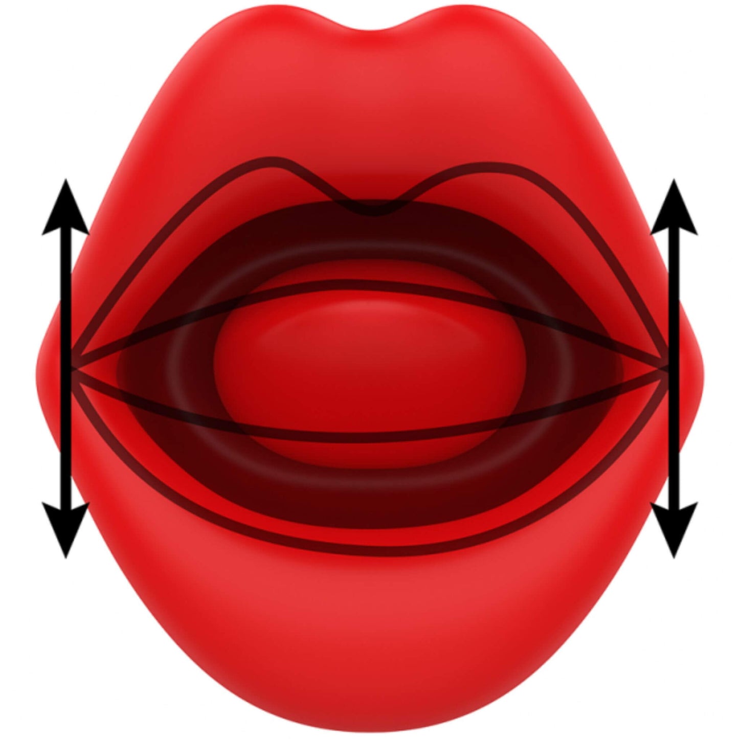 Vibrador Succionador Clitoris Sexo Oral Labios