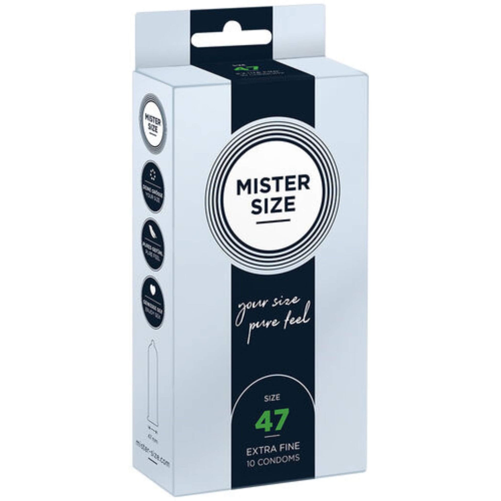Condones Preservativos Masculino Caja Talla 47
