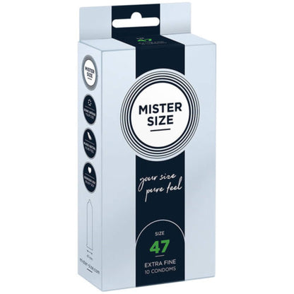 Condones Preservativos Masculino Caja Talla 47