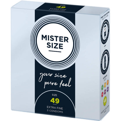 Condones Preservativos Masculino Caja Talla 49