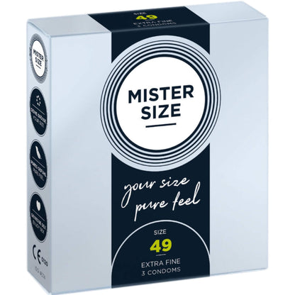 Condones Preservativos Masculino Caja Talla 49