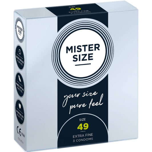 Condones Preservativos Masculino Caja Talla 49