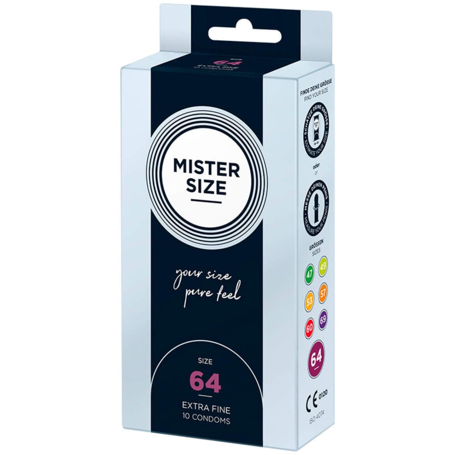 Condones Preservativos xl Masculino Caja Talla 64