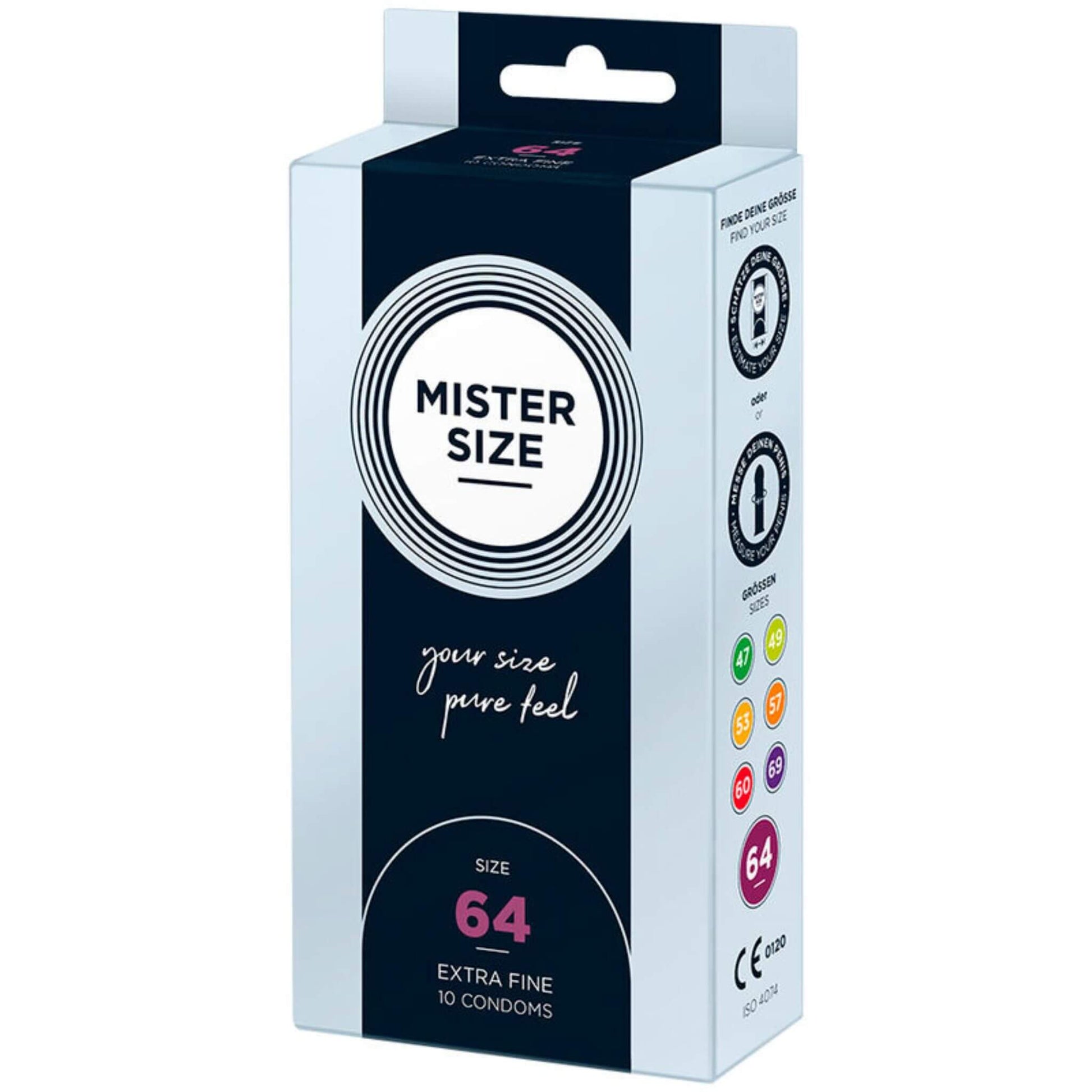 Condones Preservativos xl Masculino Caja Talla 64