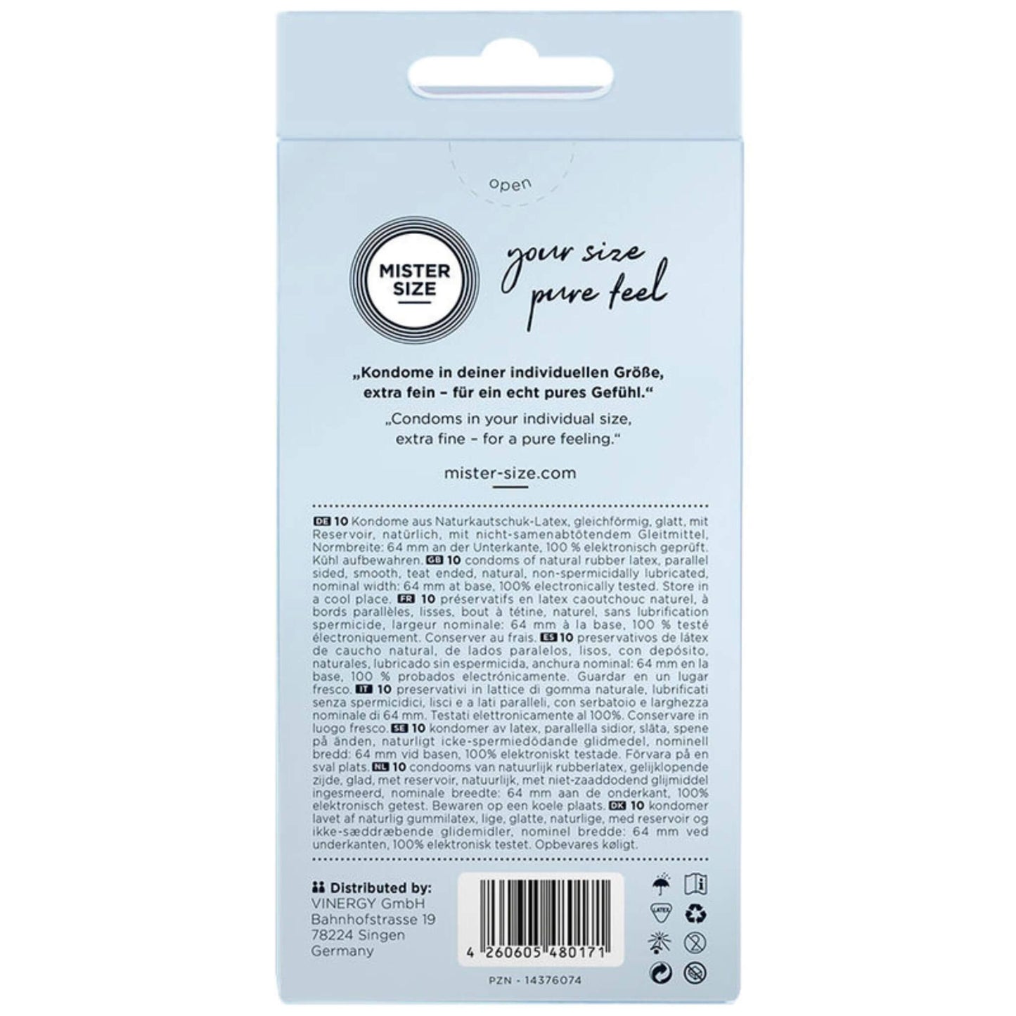 Condones Preservativos xl Masculino Caja Talla 64