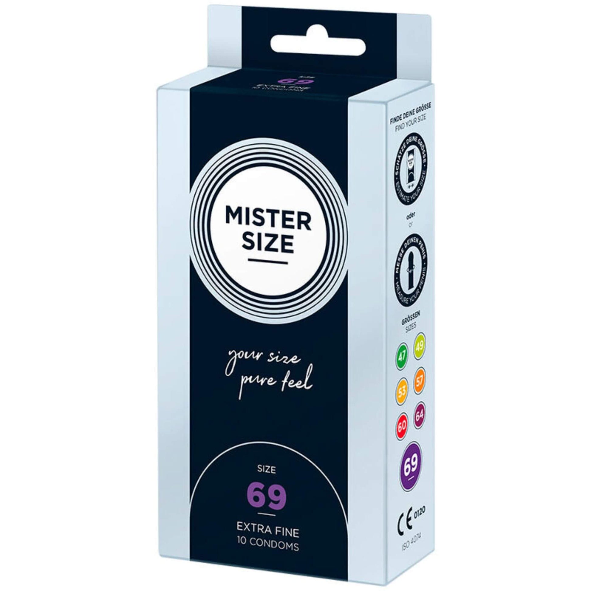 Condones Preservativos xl Masculino Caja Talla 69