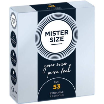 MISTER SIZE 53MM 3 UNIDADES