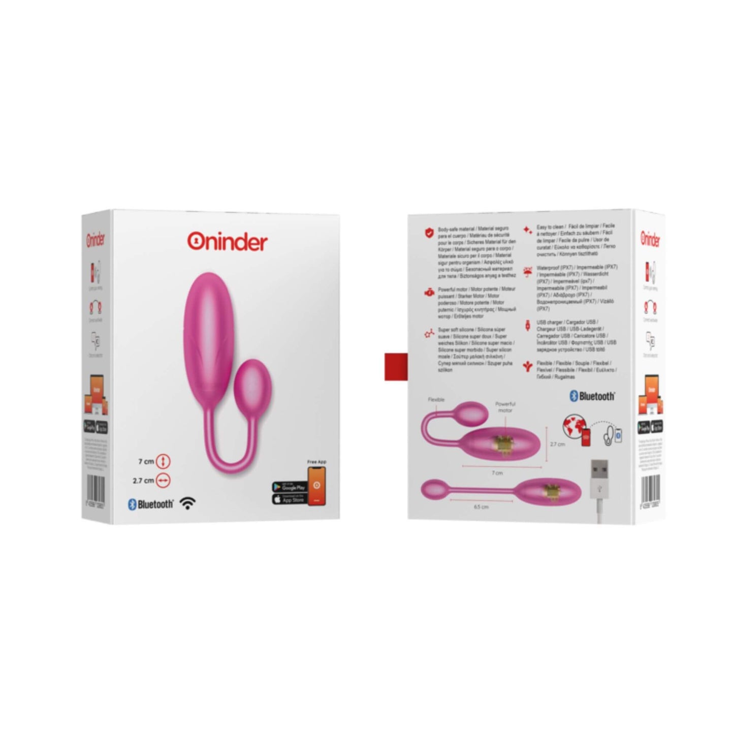 Huevo vibrador con app