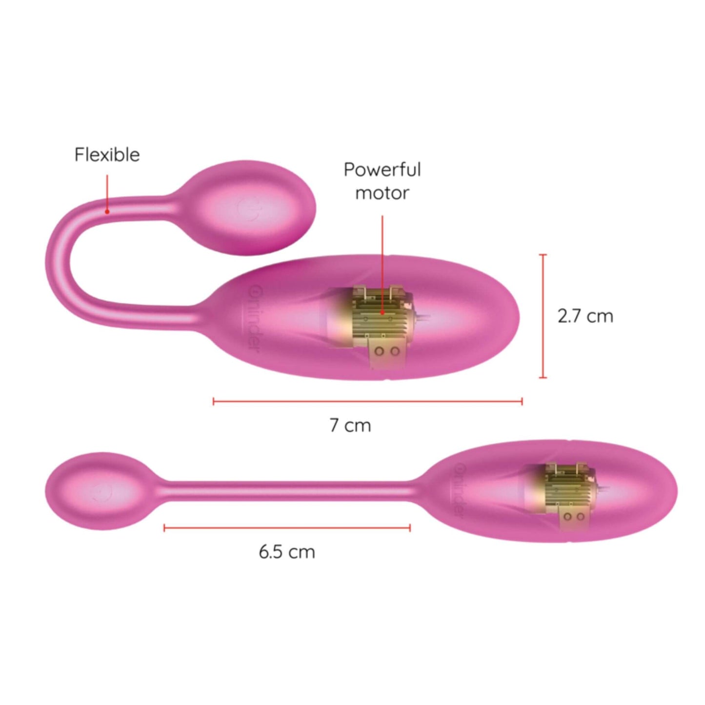 Huevo vibrador con app