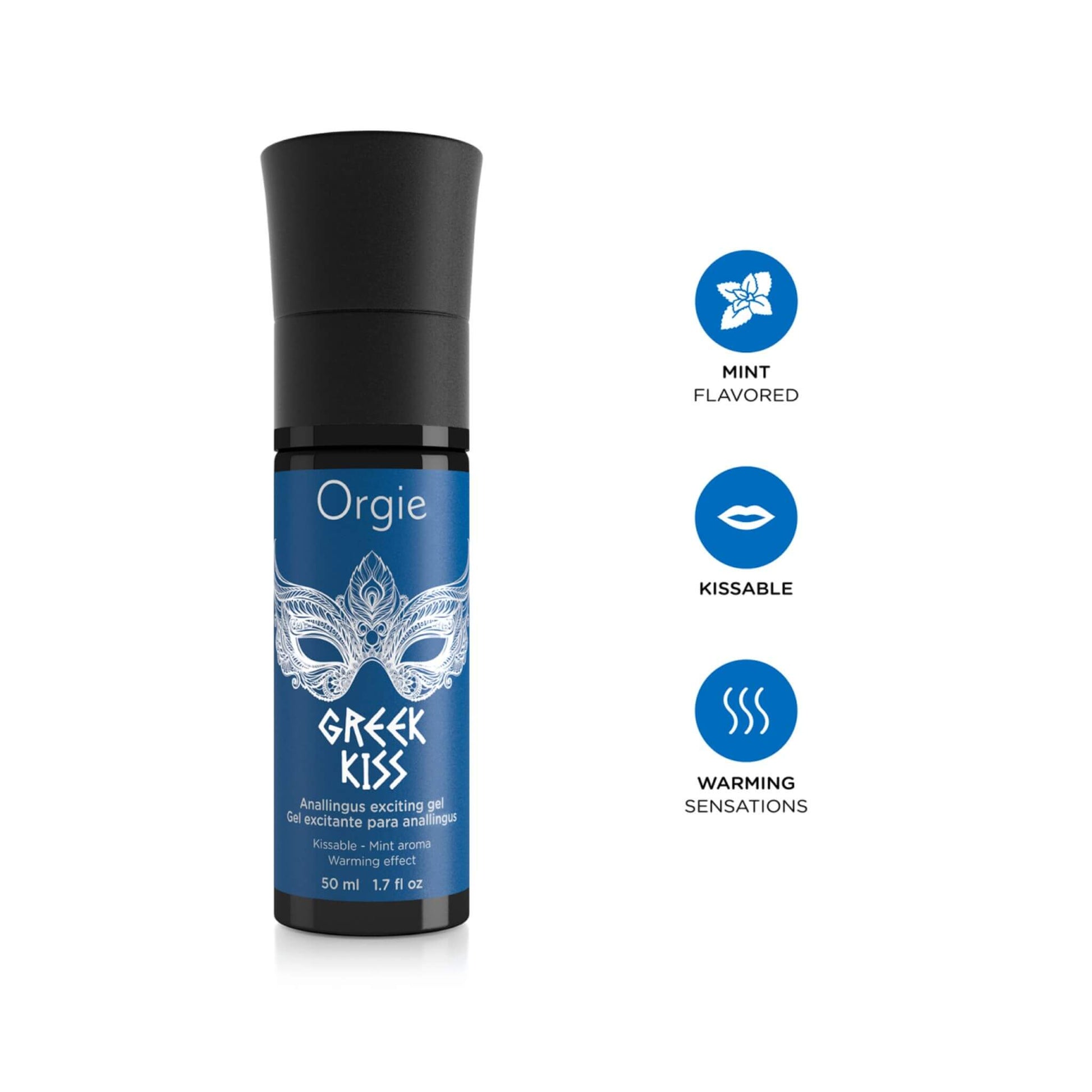 Gel Excitante Anal Orgie Greek Kiss Efecto Calor
