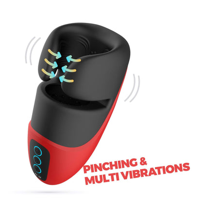Masturbador Masculino Hombre Automatico Movimiento Vibrador