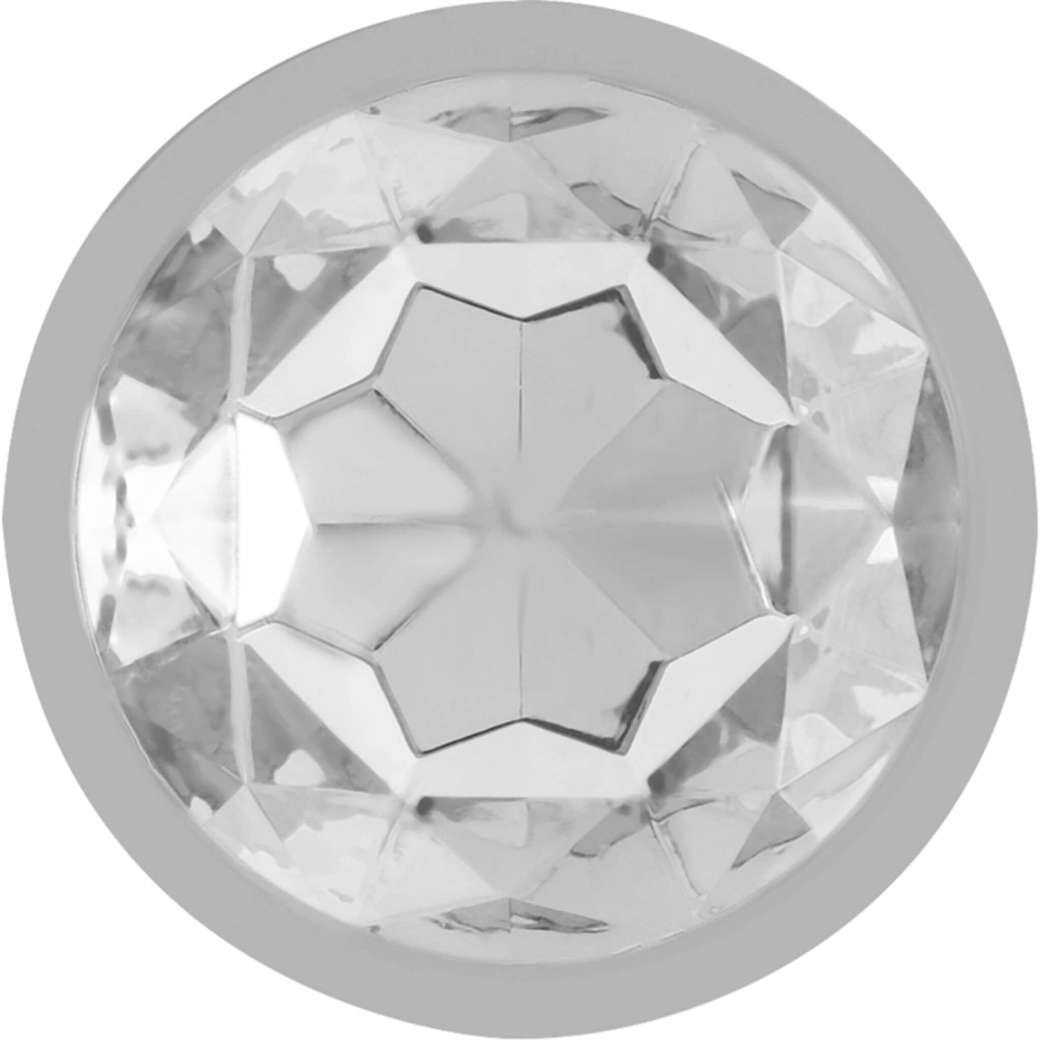 Plug Anal Butt Metal Cristal