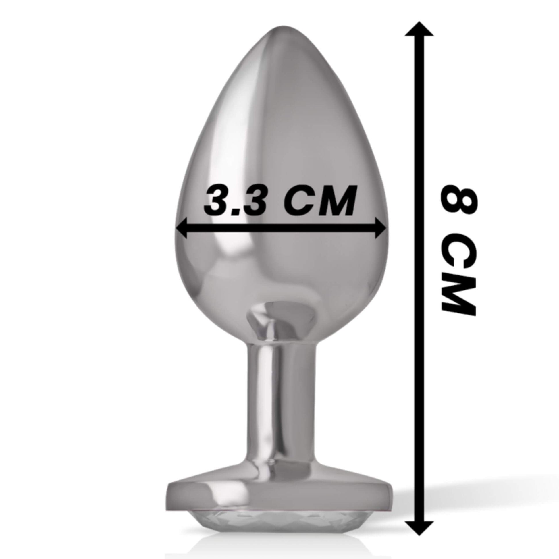Plug Anal Butt Metal Medidas