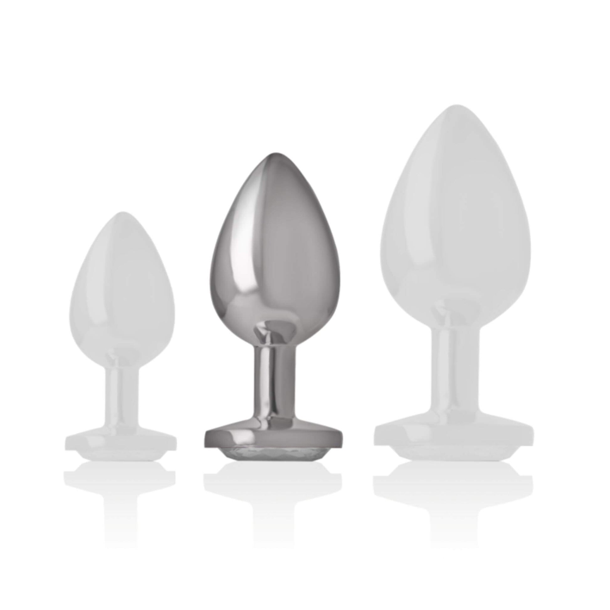 Plug Anal Aluminio Intense M | Joya y placer en un solo juguete Plug Anal Aluminio Intense M | Joya y placer en un solo juguete