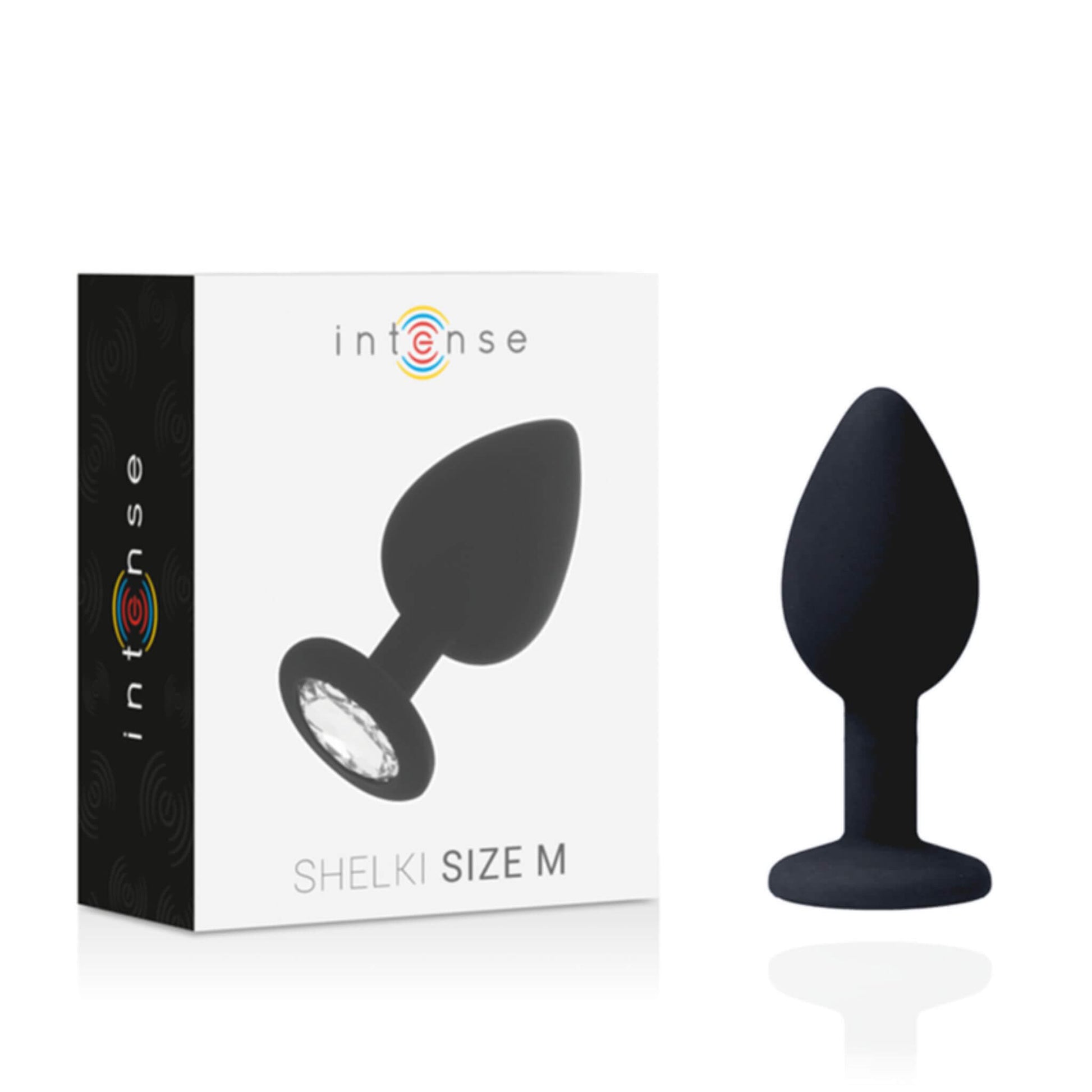 Plug Anal Shelki Intense Negro M | Silicona suave para mximo placer Plug Anal Shelki Intense Negro M | Silicona suave para mximo placer