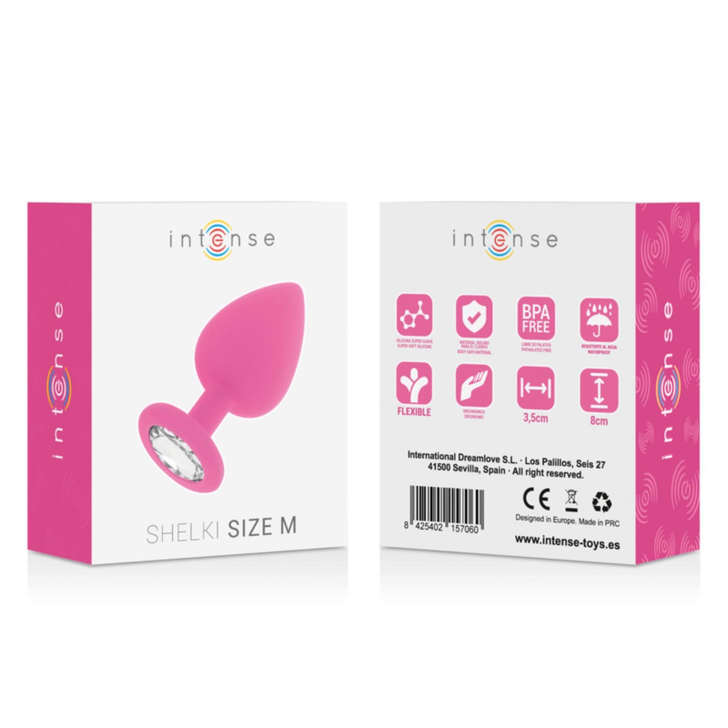 Plug Anal Butt Silicona Empaque