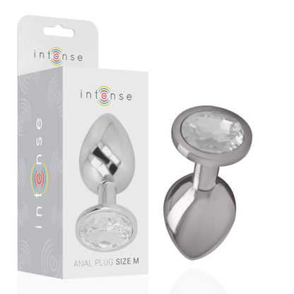 Plug Anal Aluminio Cristal Intense M