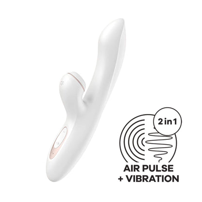 Satisfyer Pro Consolador Vibrador Conejo Succionador Doble Air Pulse