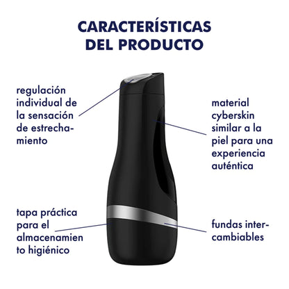 Satisfyer Masturbador Masculino Hombre Caracteristicas