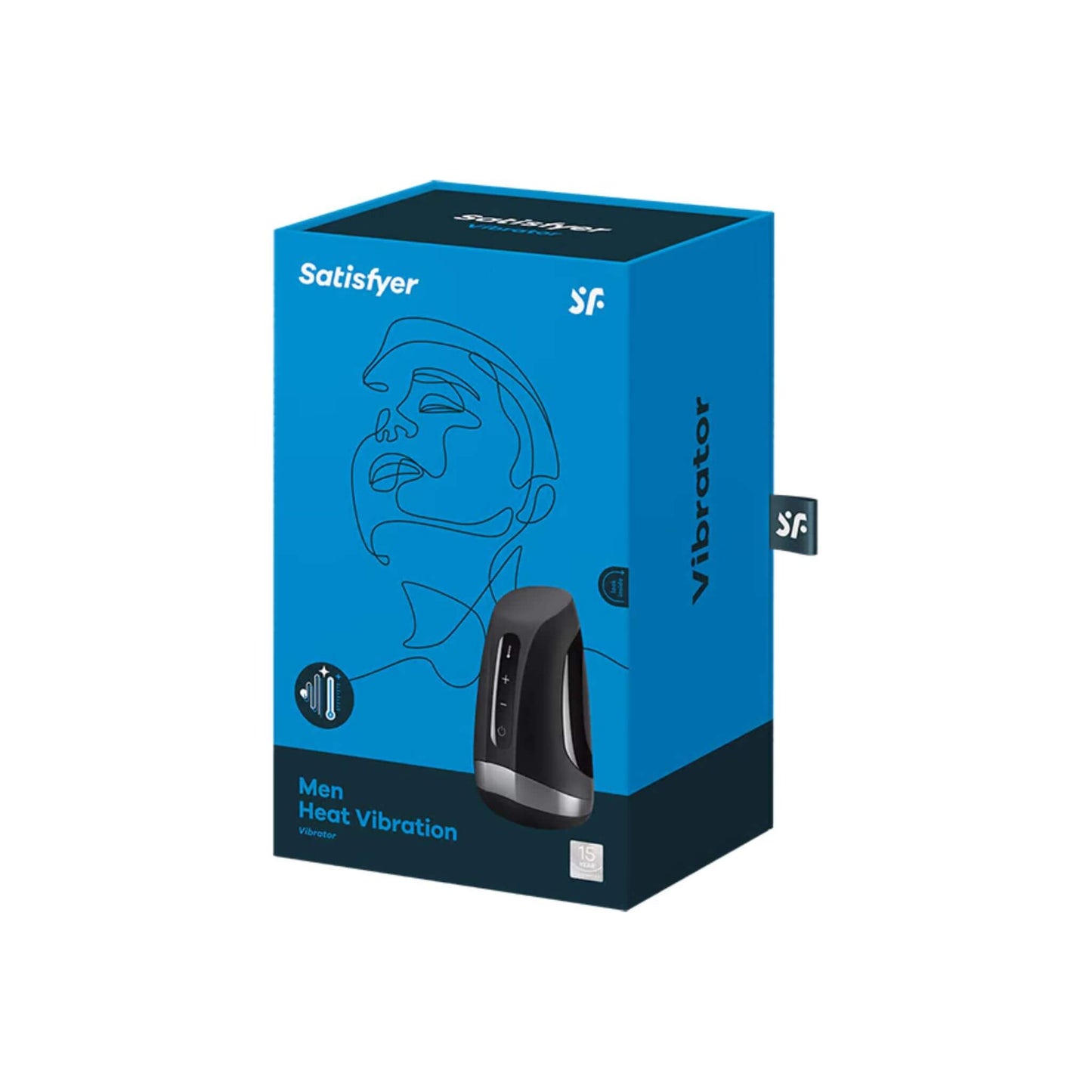 Satisfyer Masturbador Masculino Hombres Calor Vibrador Empaque