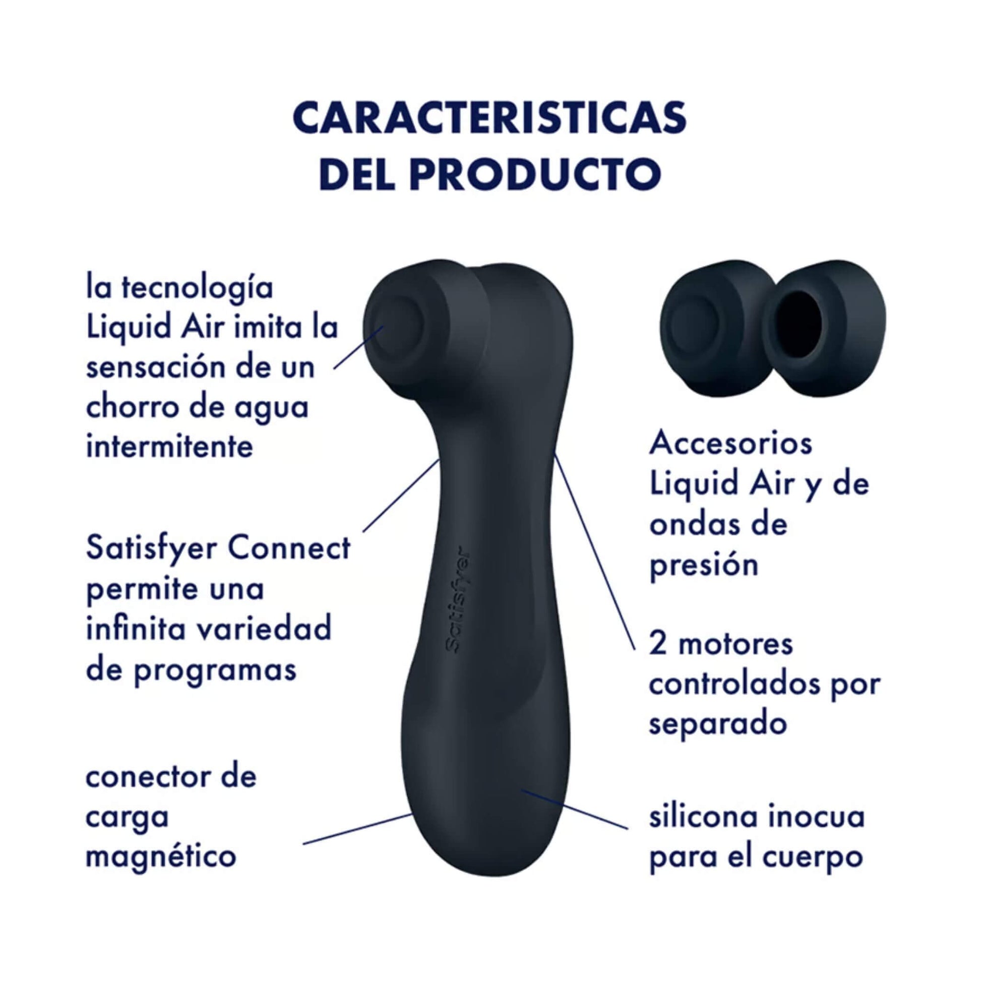 Satisfyer Pro 2 Generation 3 Succionador de Clitoris Vibrador Caracteristicas