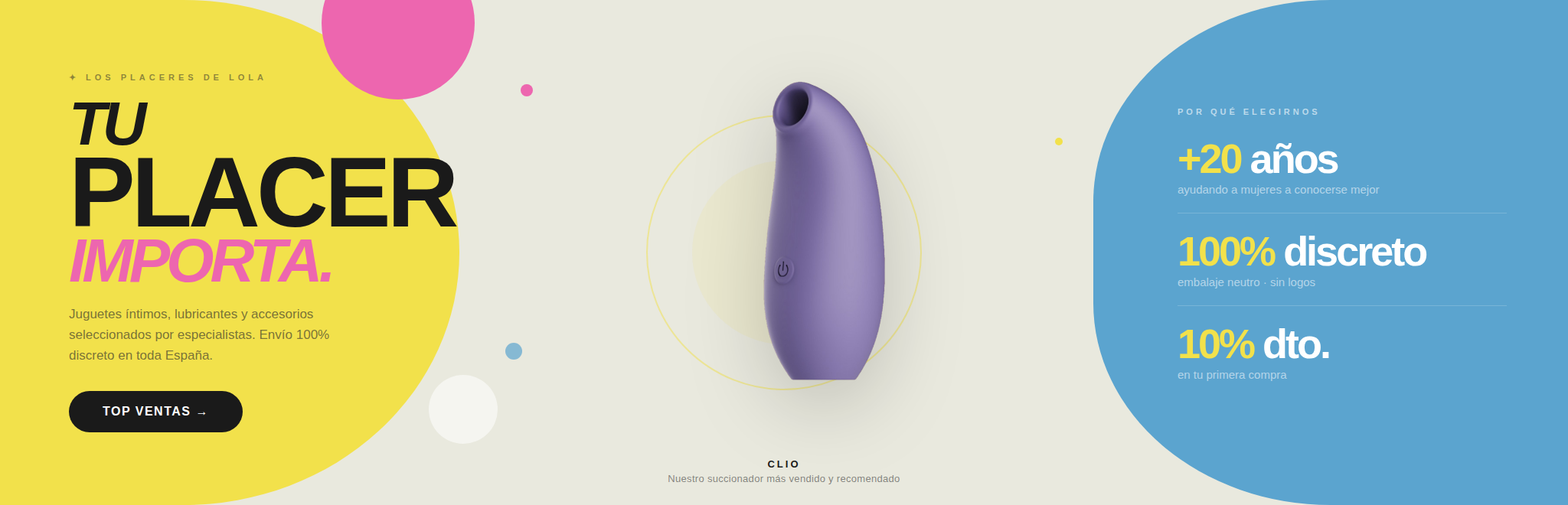 sex shop online los placeres de lola