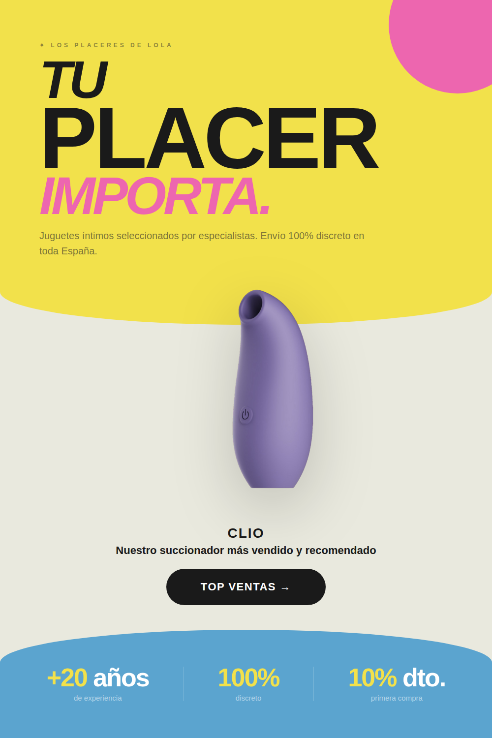 sex shop online los placeres de lola