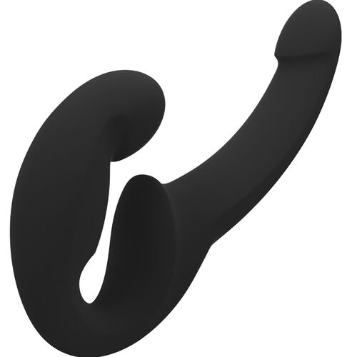 Share Lite negro en ángulo: eje corto curvado y eje largo semirrealista