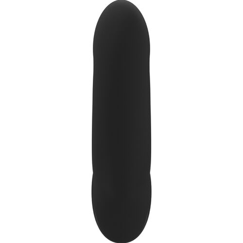 Share Lite negro de frente, con la punta lisa del eje largo