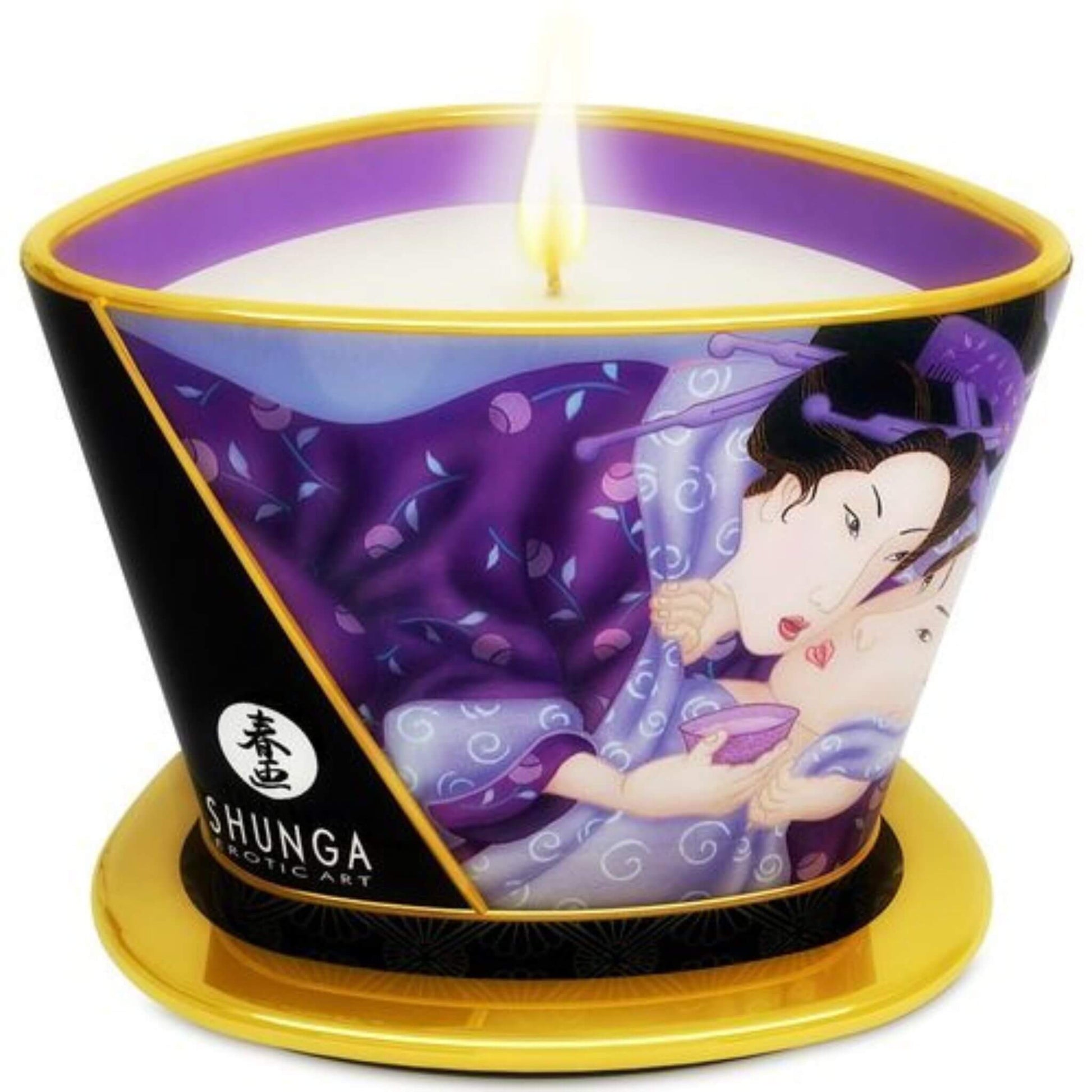 Shunga Vela de Masaje Aceite Frutos Exoticos