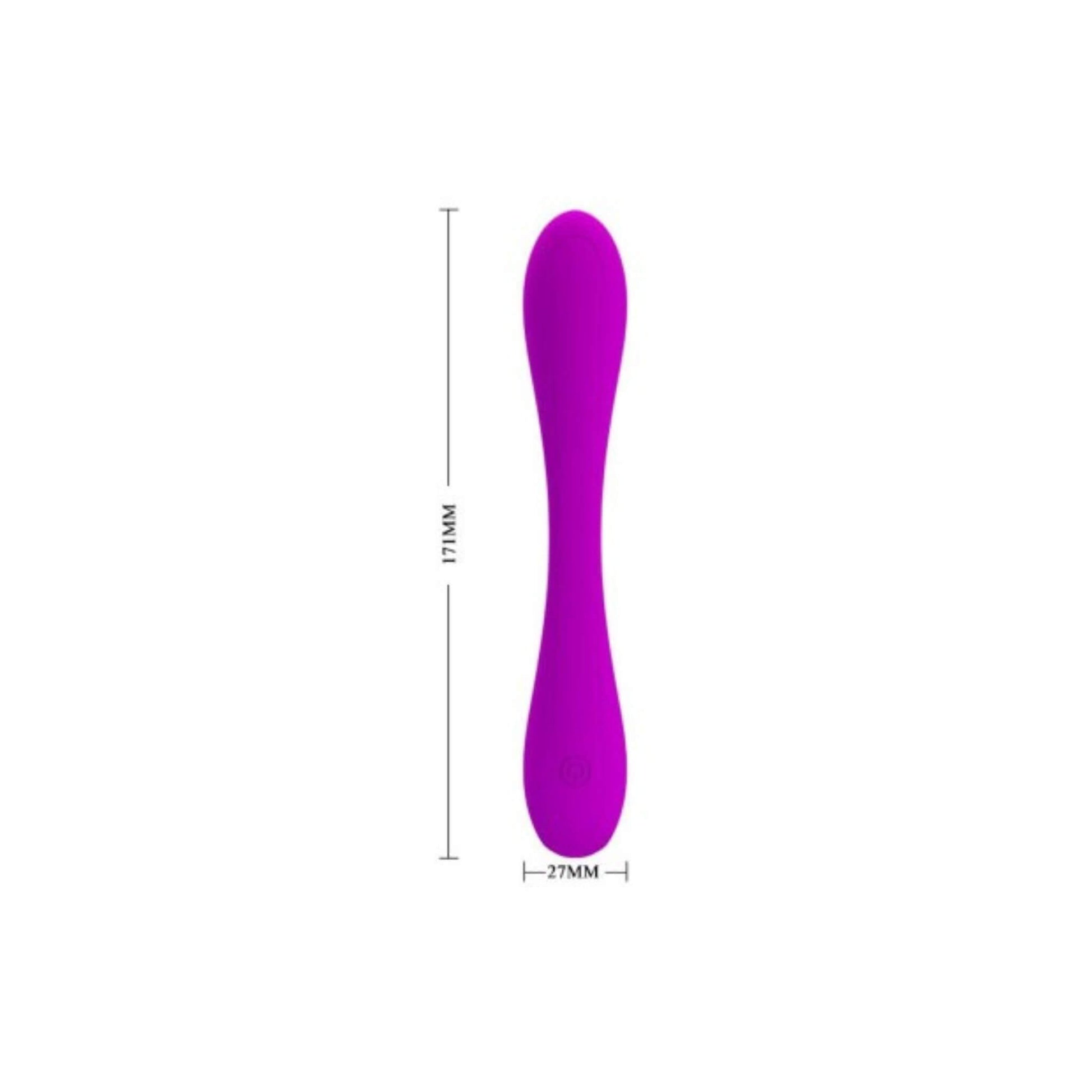 Yedda Vibrador Consolador Doble Parejas Flexible Medidas