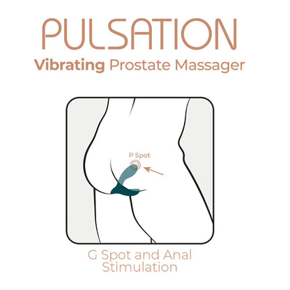 Esquema del Pulsation: estimula el punto P y también sirve para punto G y ano