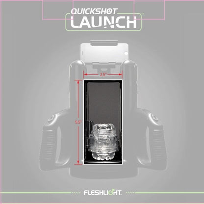 Quickshot Launch de Fleshlight, vista lateral