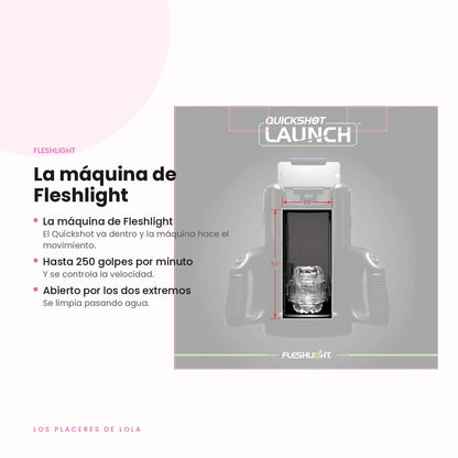 El Quickshot Launch llega a 250 golpes por minuto con las manos libres